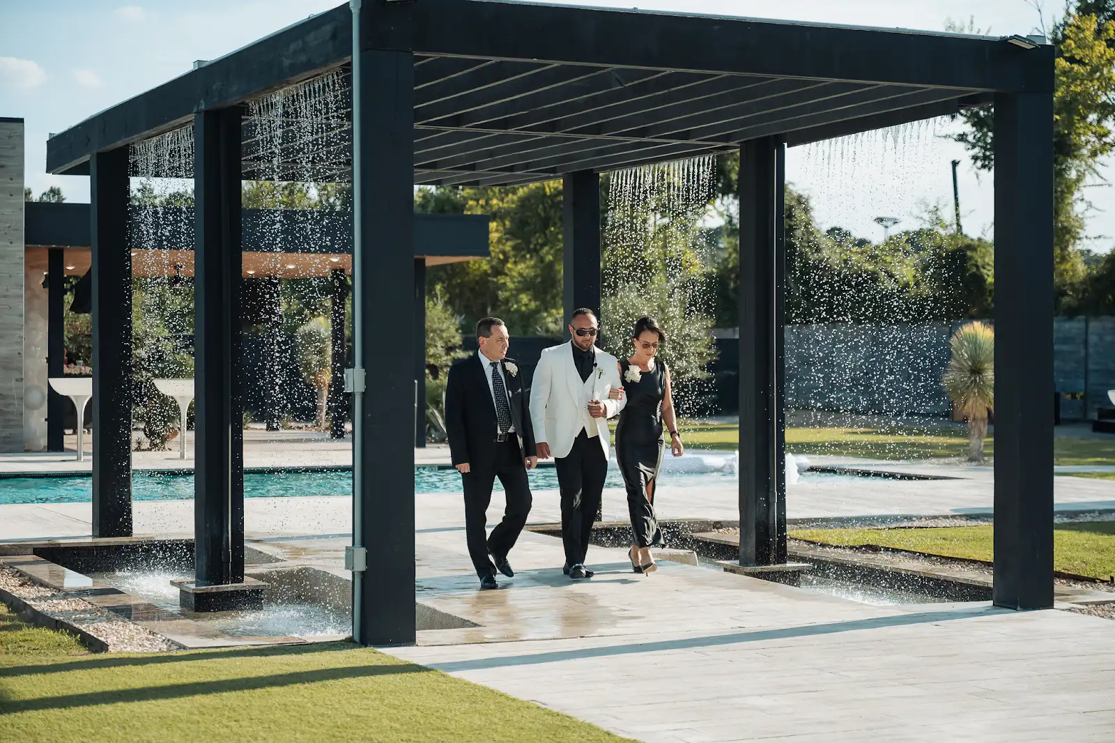 Wedding reception details at AG Outdoor Venue