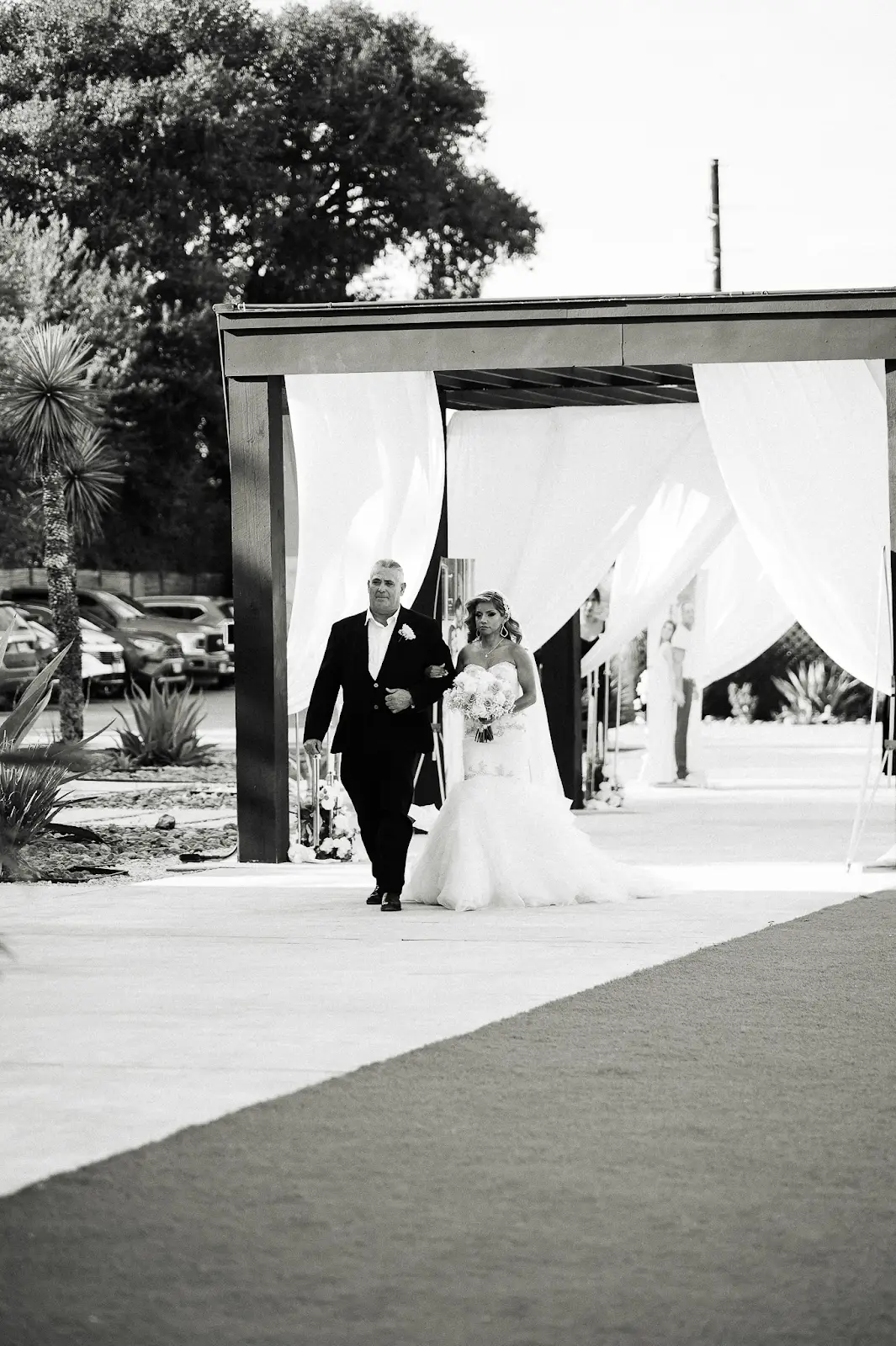 A moment from Adrian and Nancy’s wedding celebration