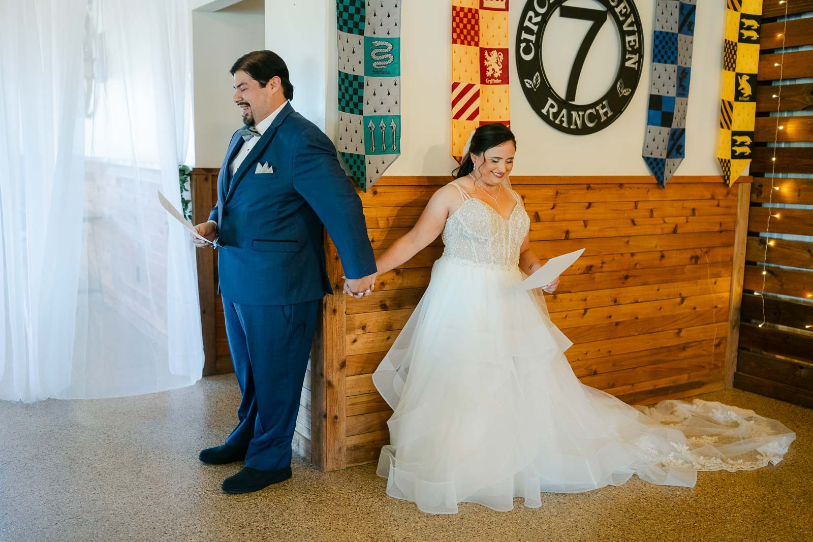 Harry Potter wedding at Circle of Seven Ranch